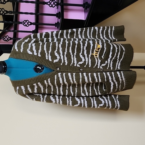 drew house Other - Drew House Justin Bieber Sketch Mascot Squiggle Cardigan - SZ XXL